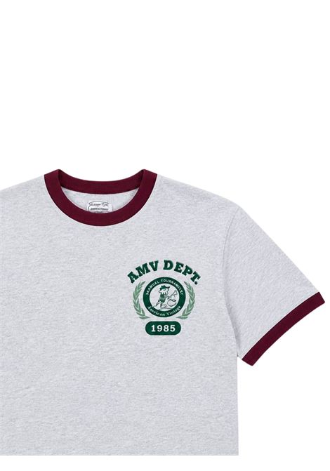 Children's grey cotton T-shirt AMERICAN VINTAGE | KGAMI02EI/DEGRIGIO